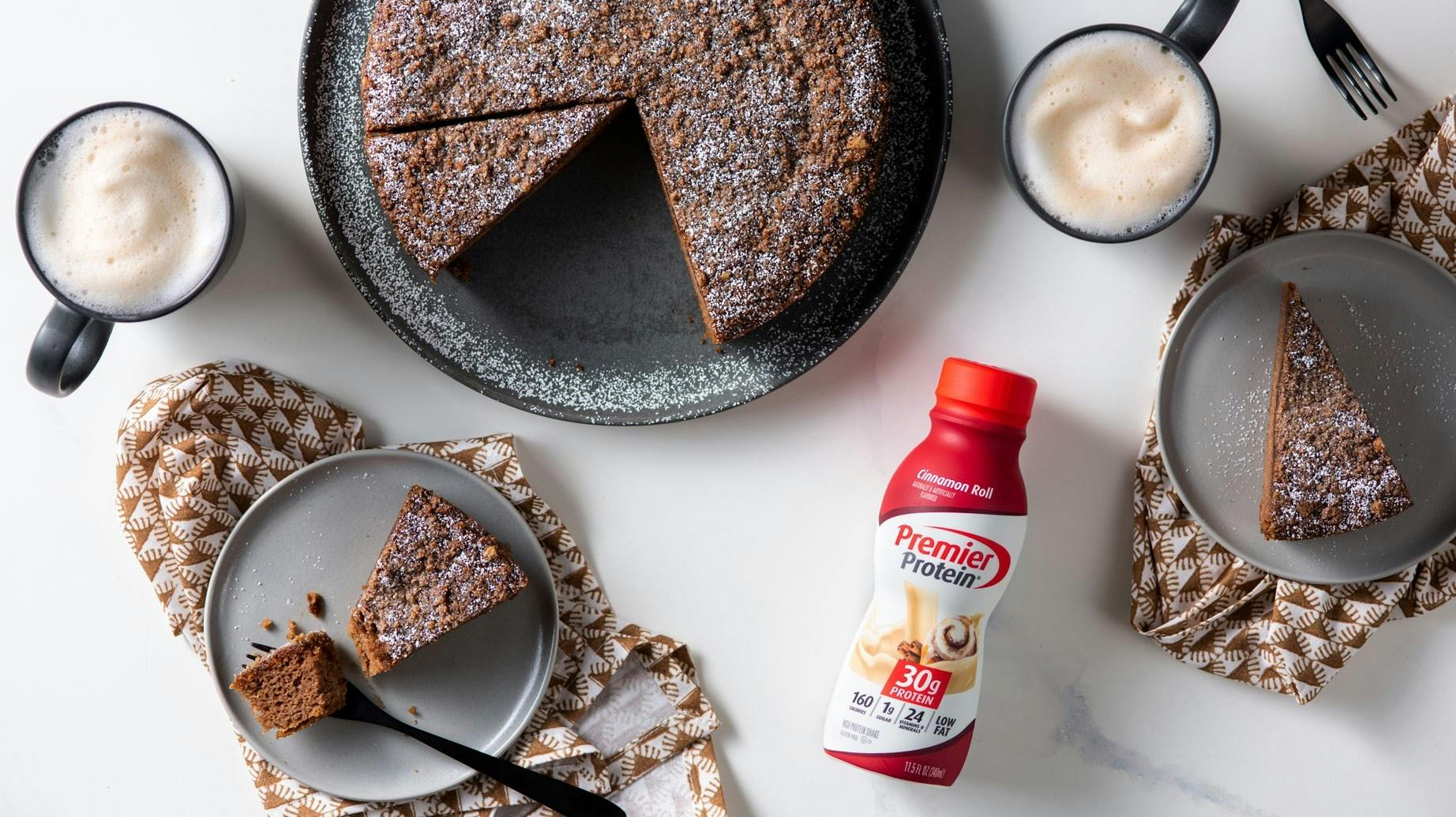 Recipe image for Cinnamon Roll Coffee Cake.