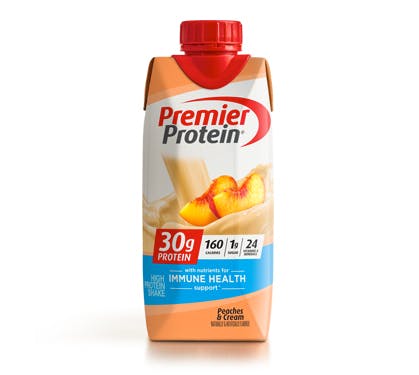30 Premier Protein Product Thumbnail Peaches Shake 11oz
