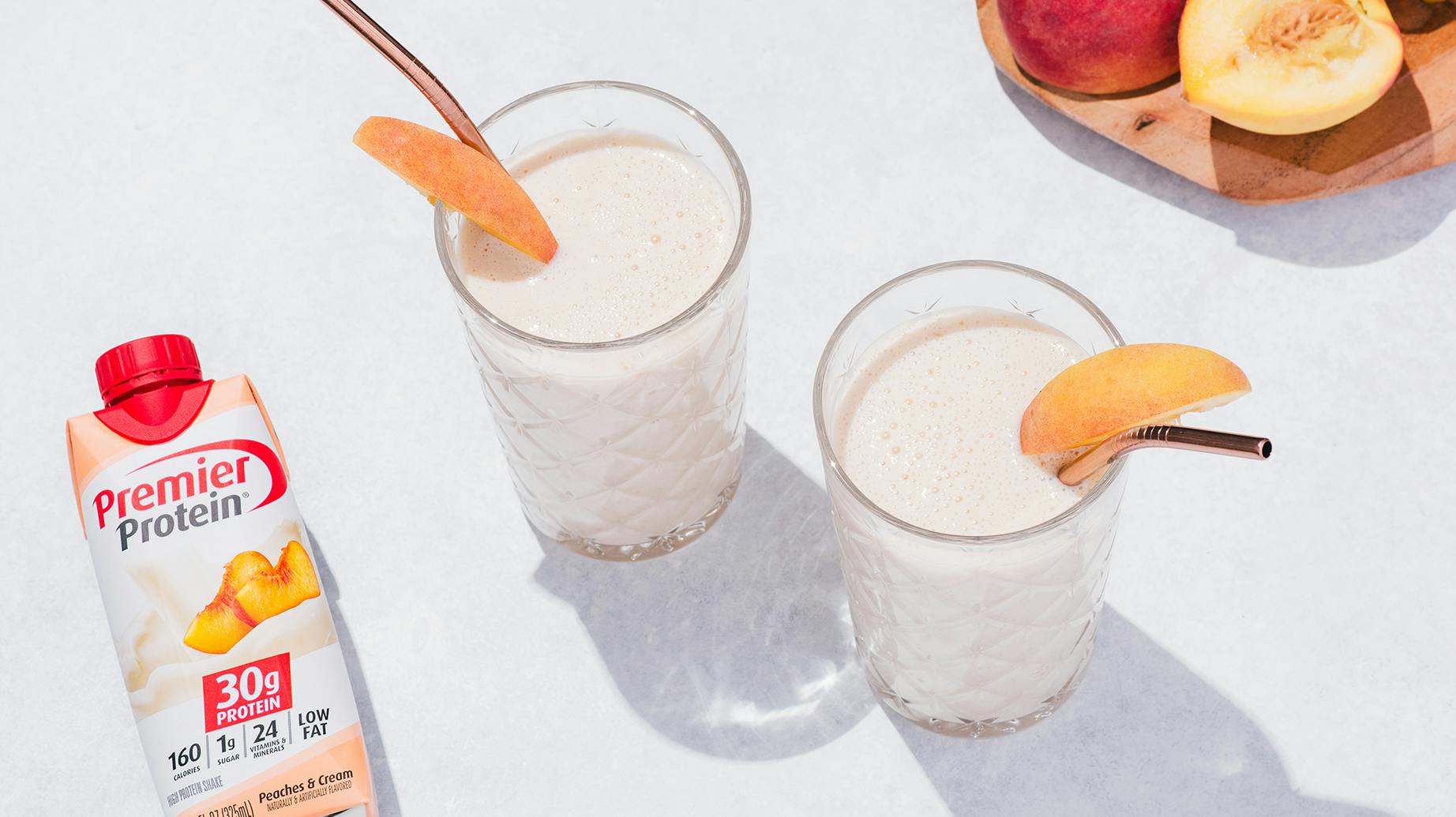 Recipe image for Peach Smoothie.