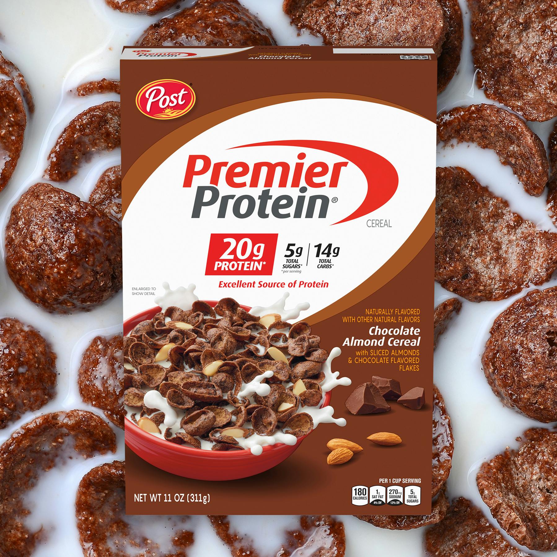 Chocolate Almond Protein Cereal Slide 1798x1798 Protein Cereal