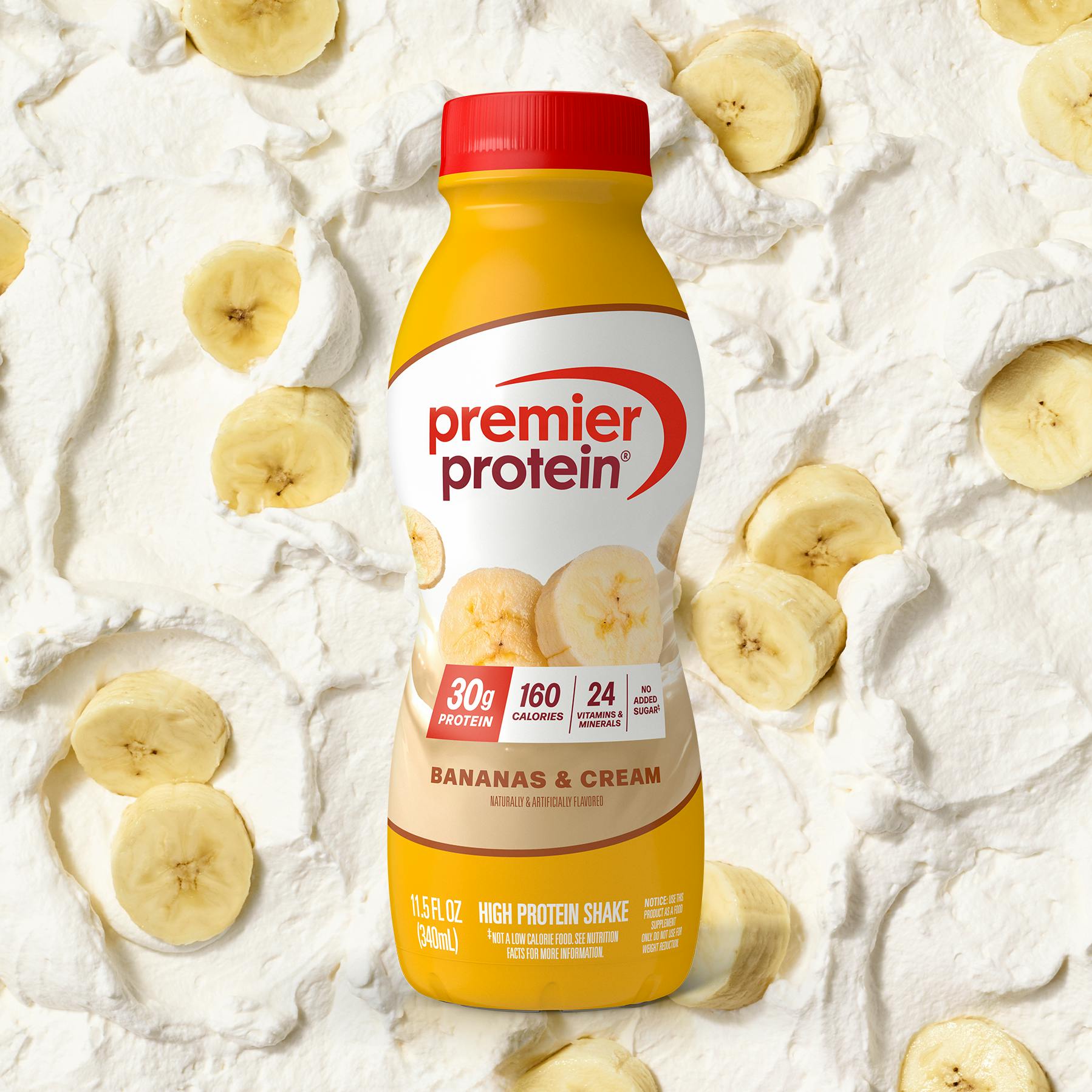 PDP Carousel Bananas Cream Protein Shake Protein Shake