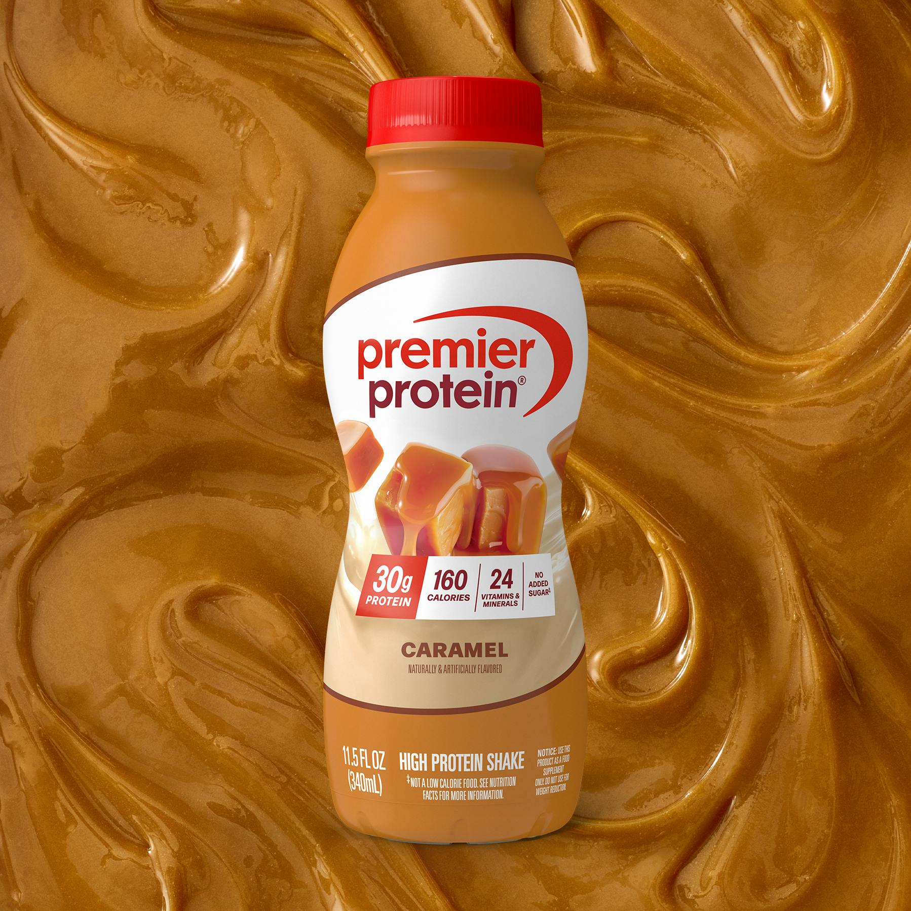 PDP Carousel Caramel Protein Shake