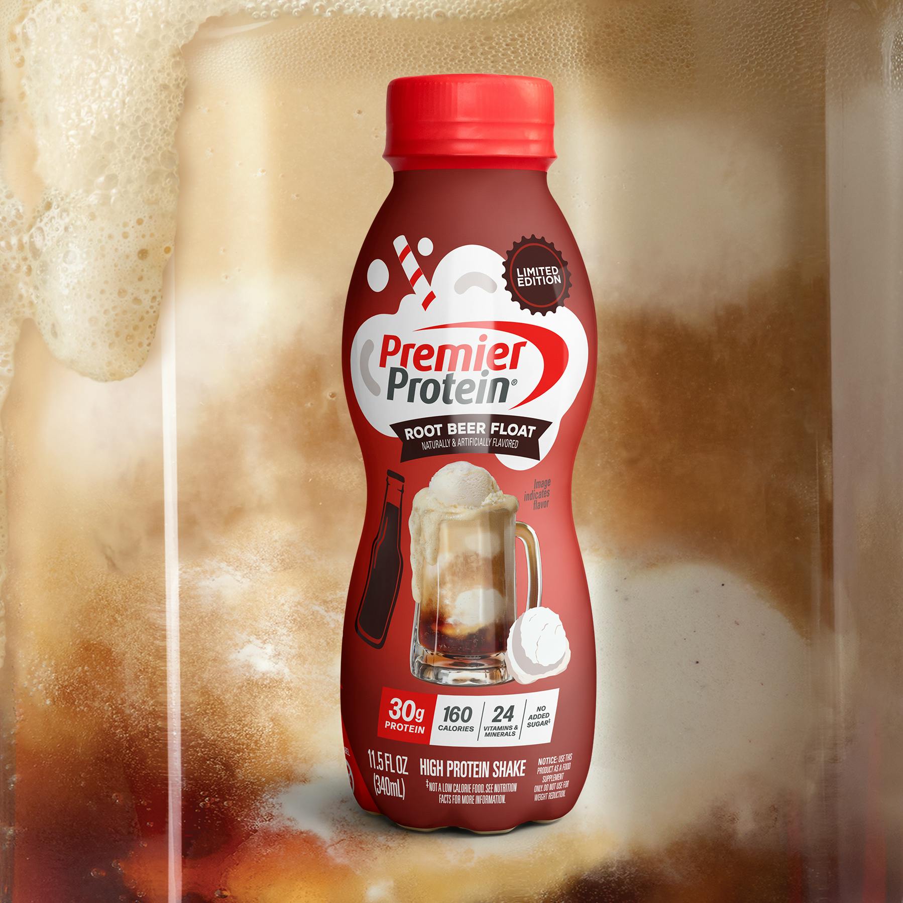 PDP Carousel Root Beer Float Protein Shake Protein Shake