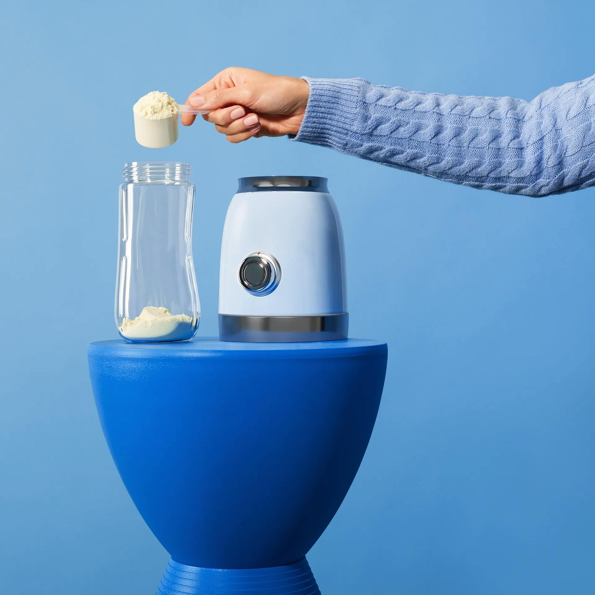 POWDER VAN M HT Powder Scoop Comp R2 RGB Protein Powder