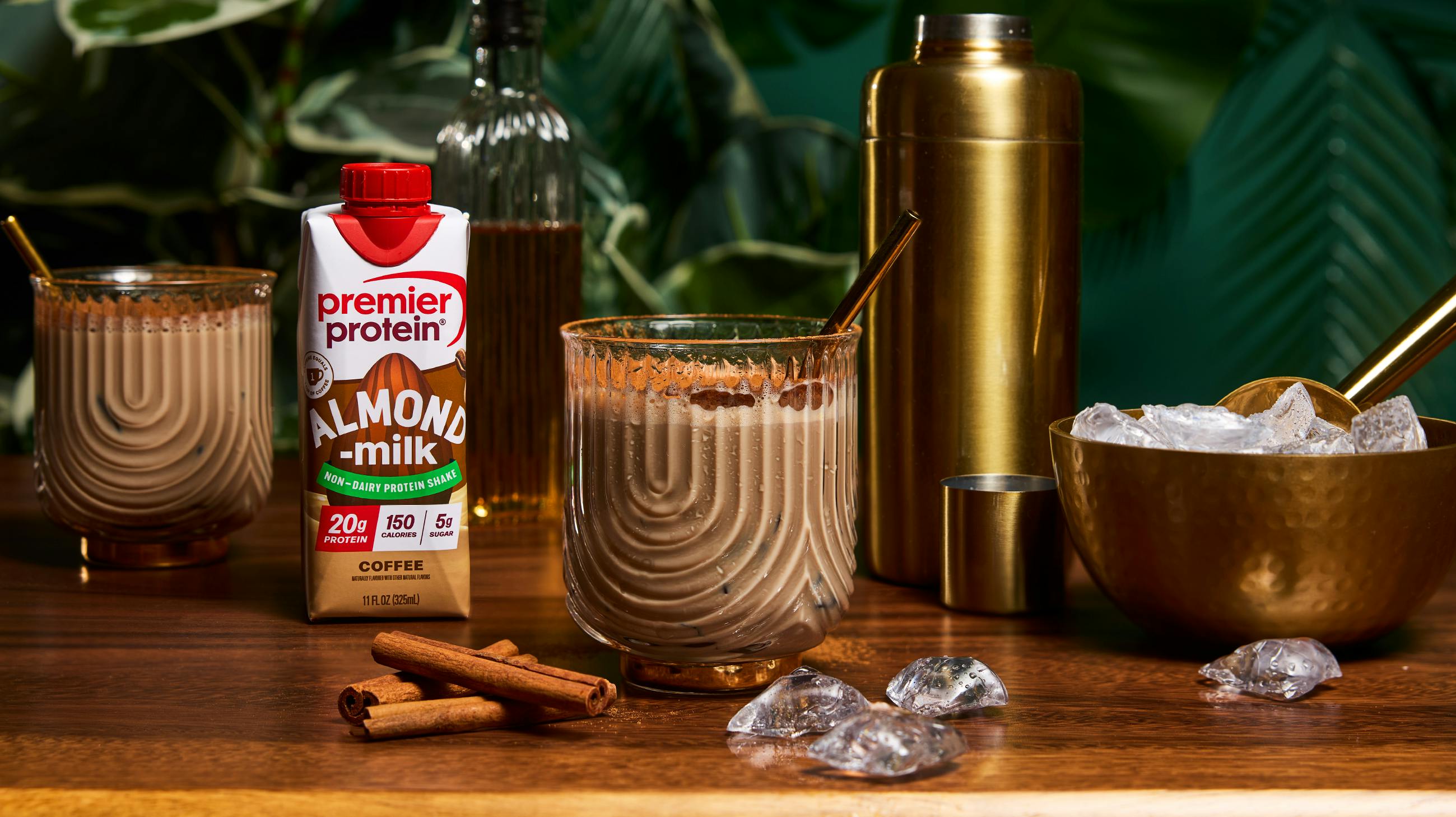 Recipe image for Almondmilk Horchata Shaken Espresso.