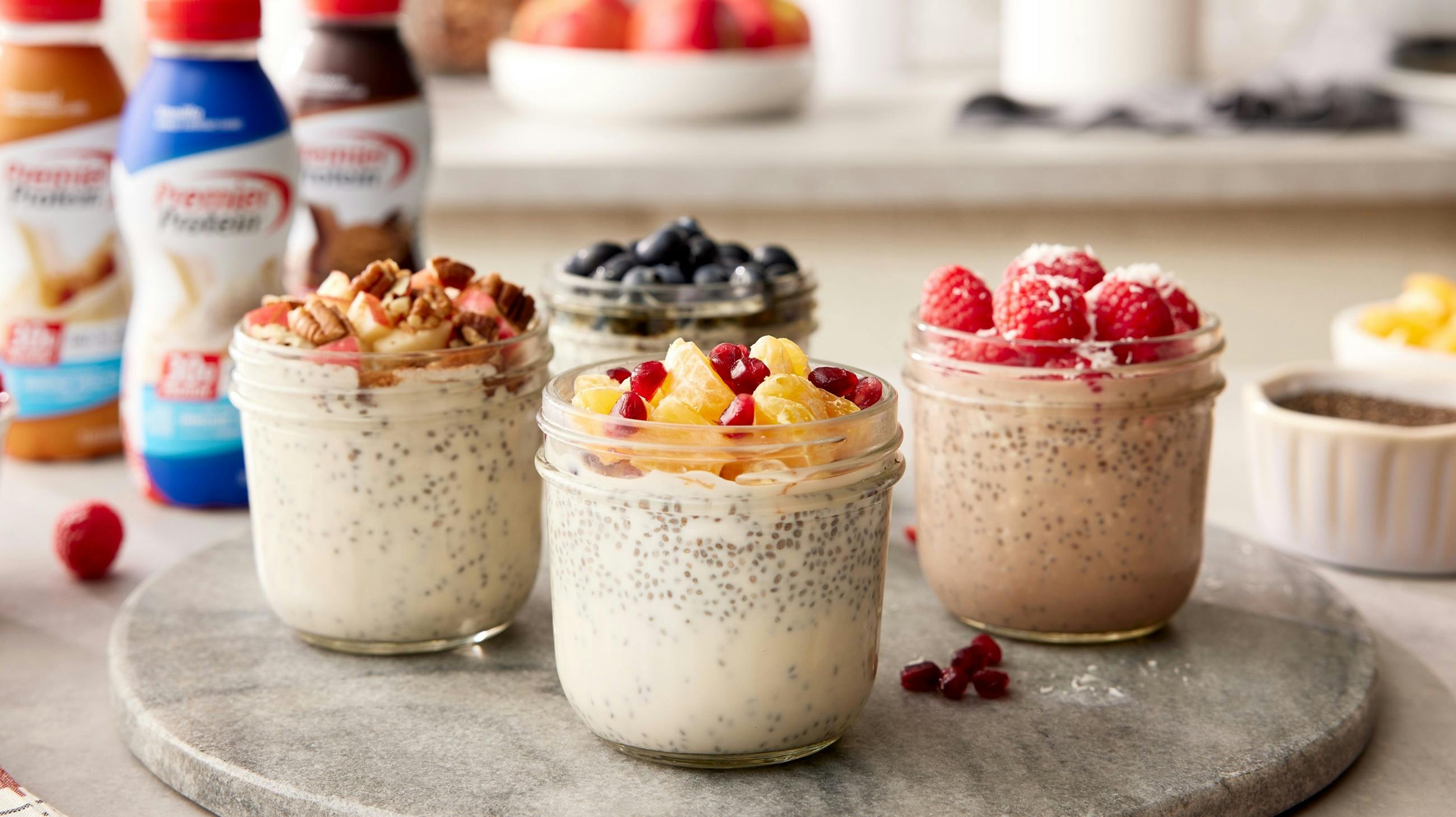 Recipe image for Quick Chia Protein Pudding.