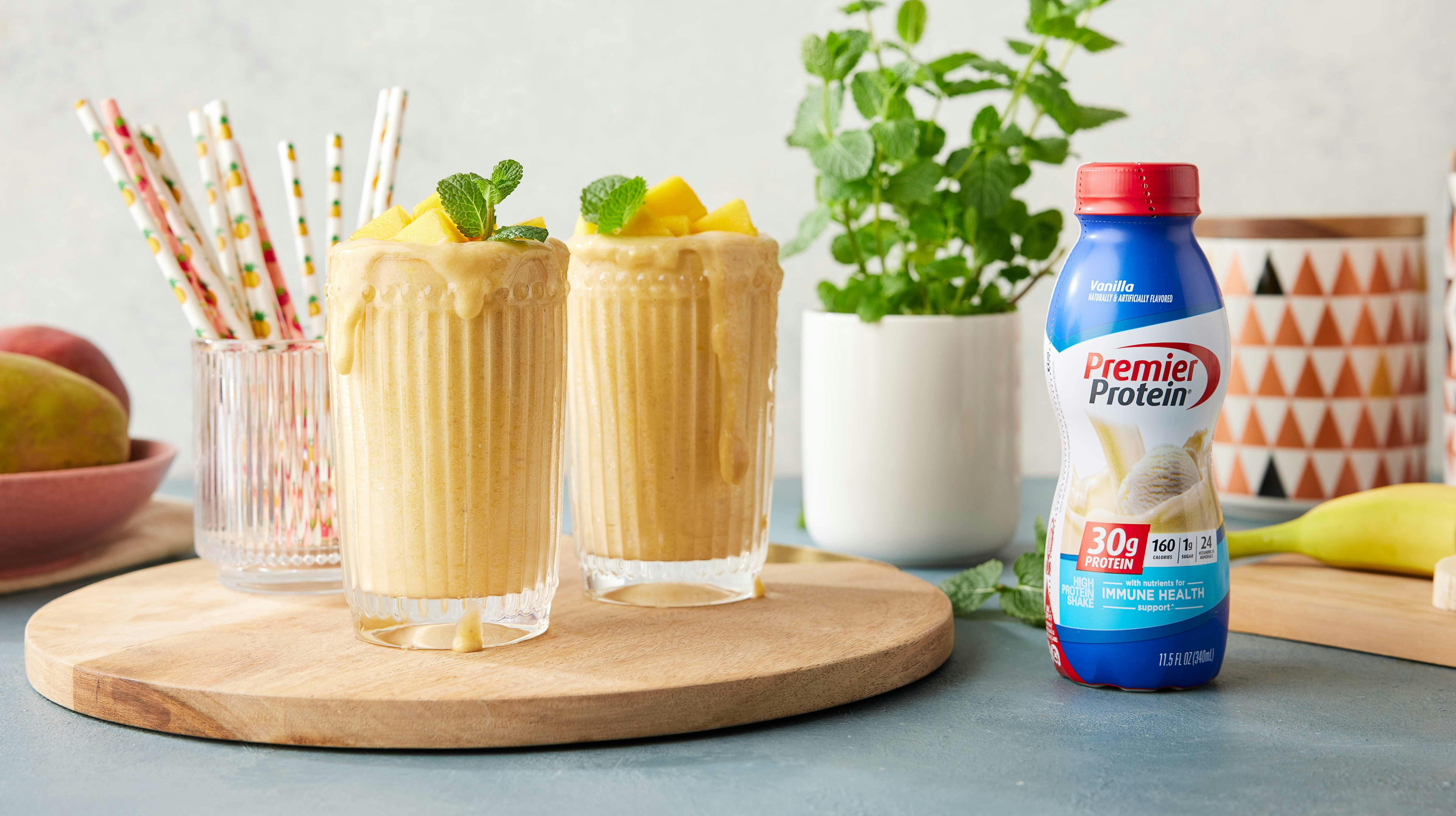 Recipe image for Tropical Sunrise Smoothie.