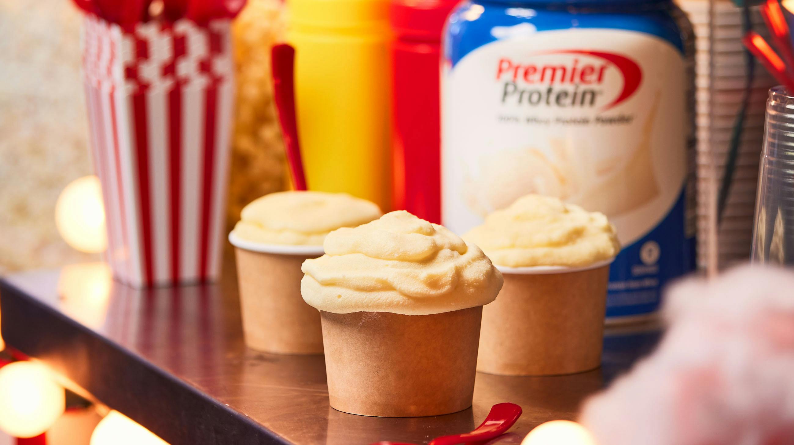 Recipe image for Protein Pineapple Whip Dupe.