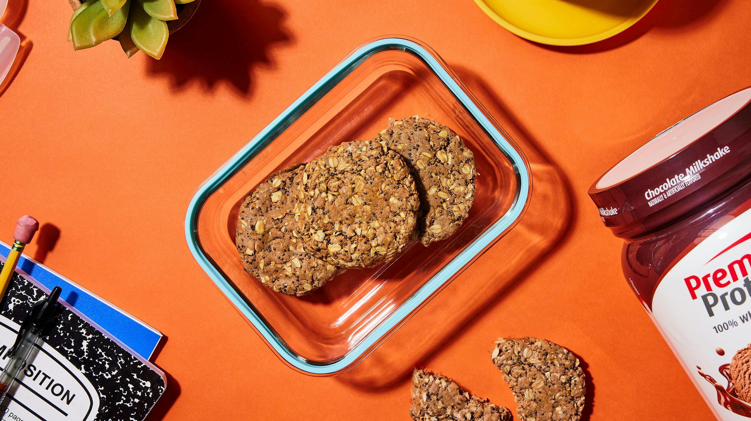 Recipe image for No-Bake Breakfast Cookies.