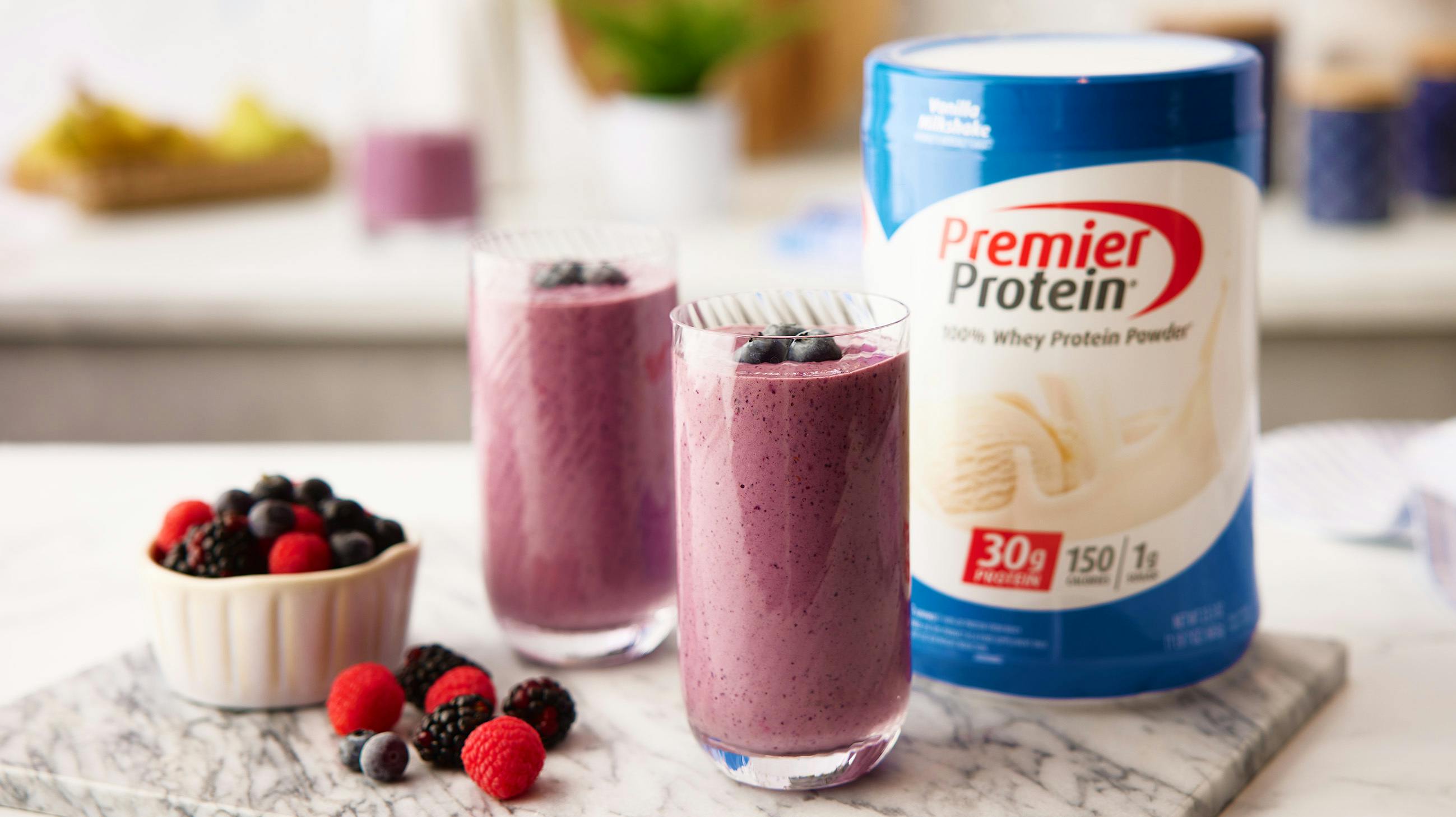 Recipe image for Triple Berry Smoothie.
