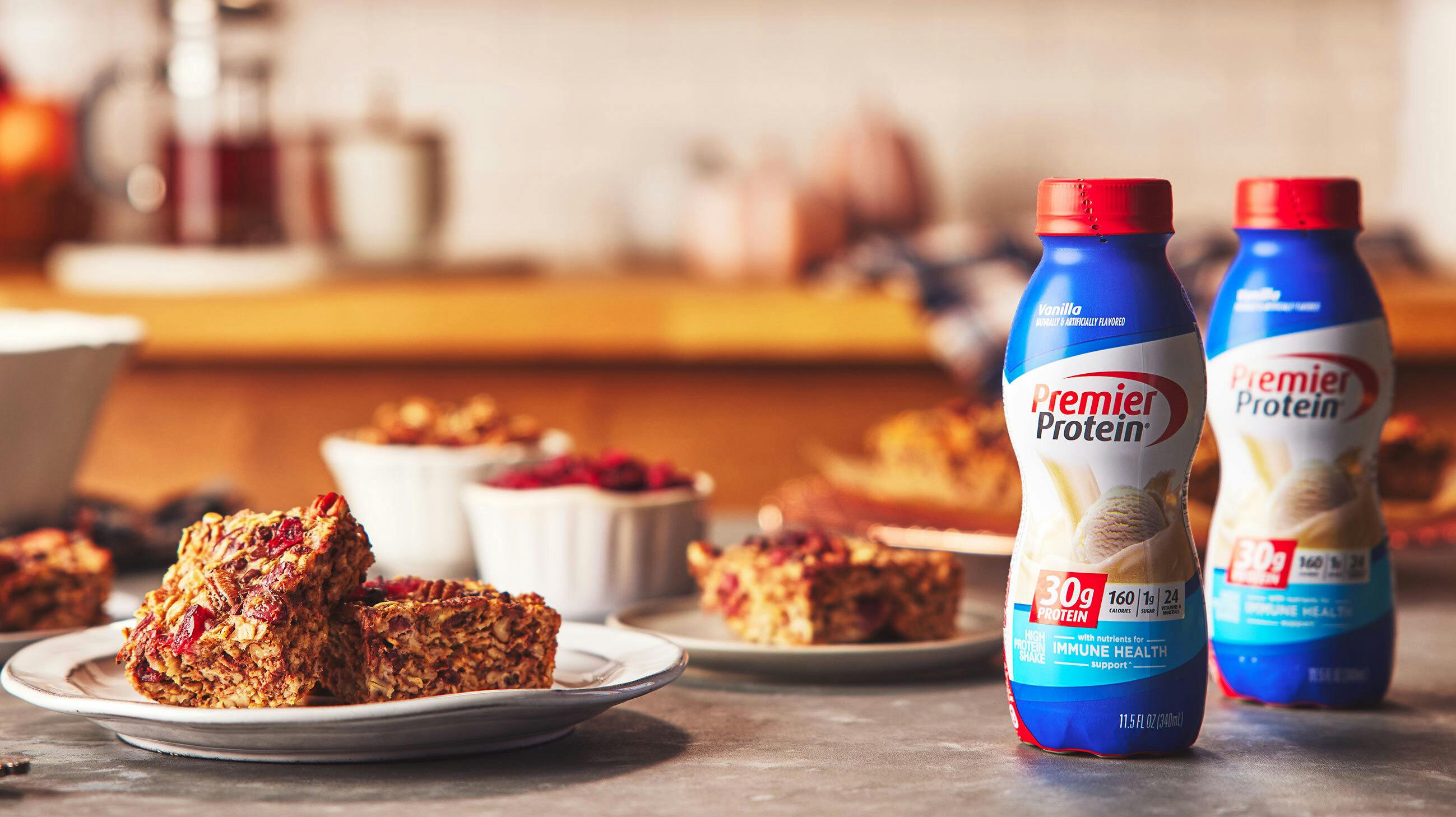 Recipe image for High Protein Baked Oatmeal.