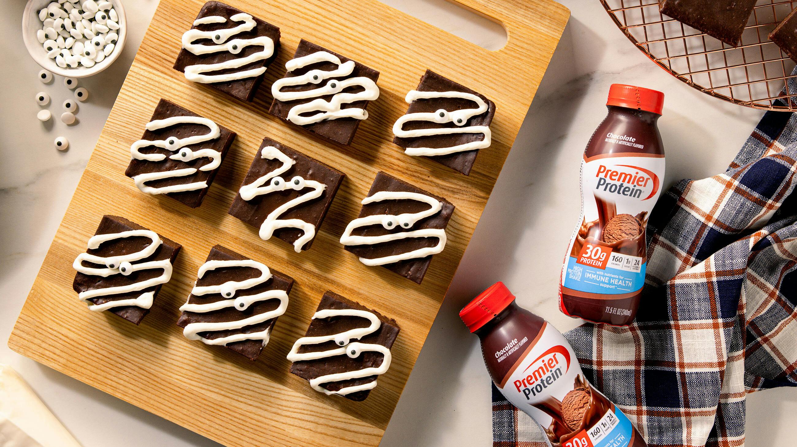 Recipe image for Halloween Brownies.