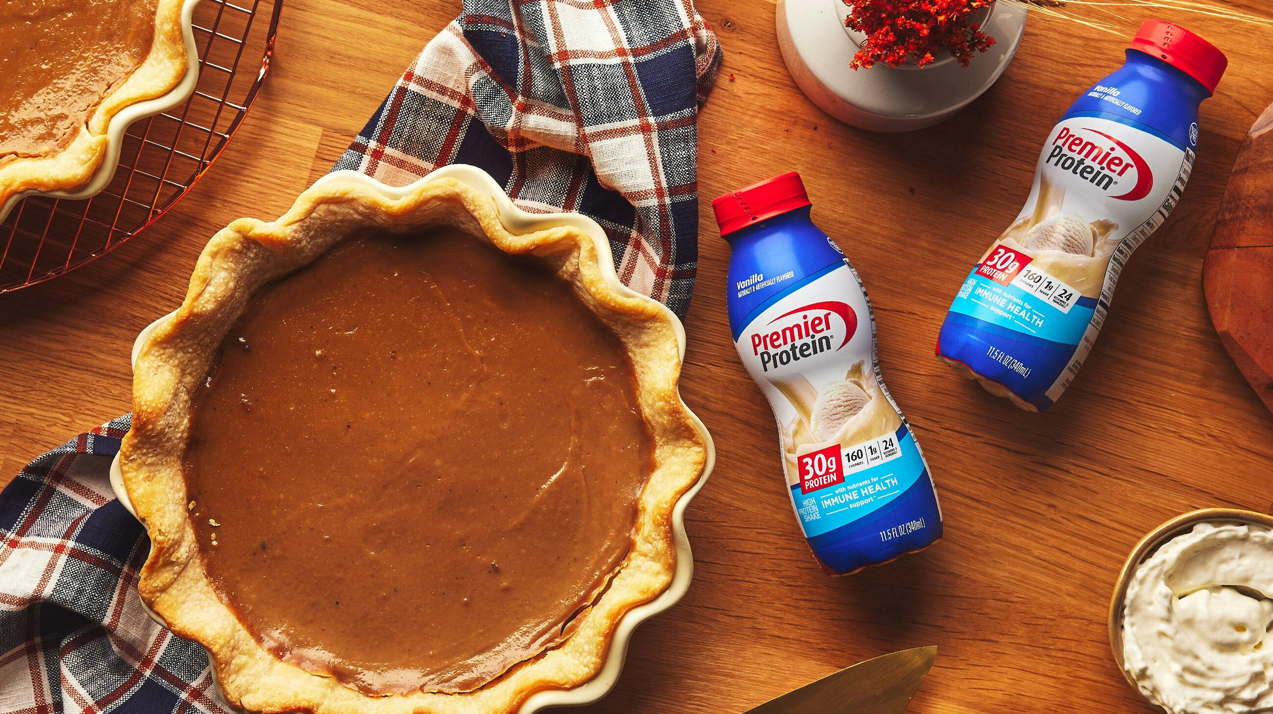 Recipe image for Maple Protein Pie.