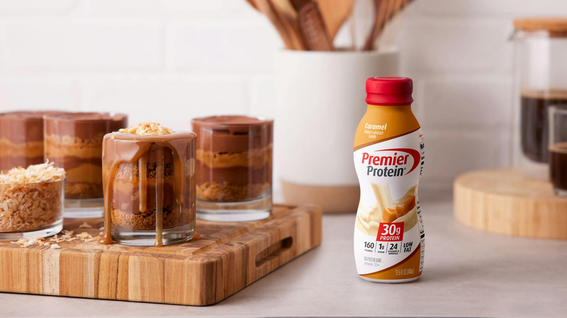 Recipe image for Chocolate Caramel Dessert Cup.