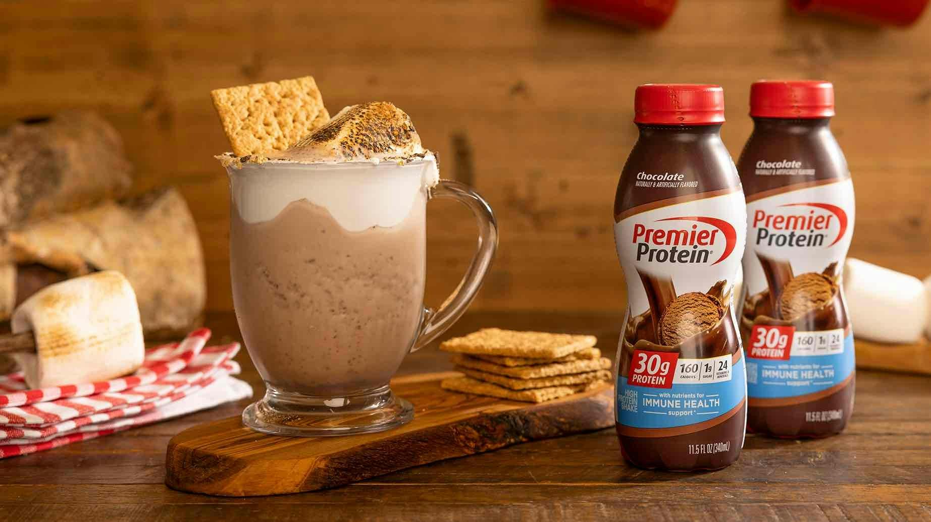 Recipe image for S’Mores Smoothie.