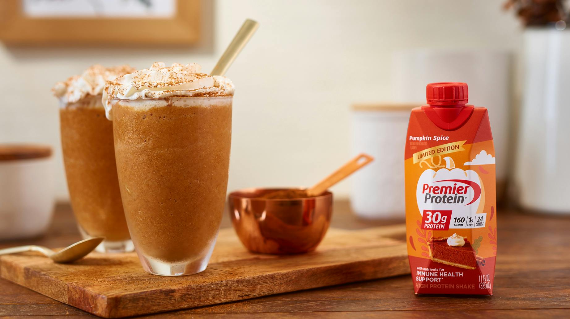 Recipe image for Pumpkin Pie Smoothie.