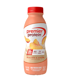 Peaches & Cream Protein Shake