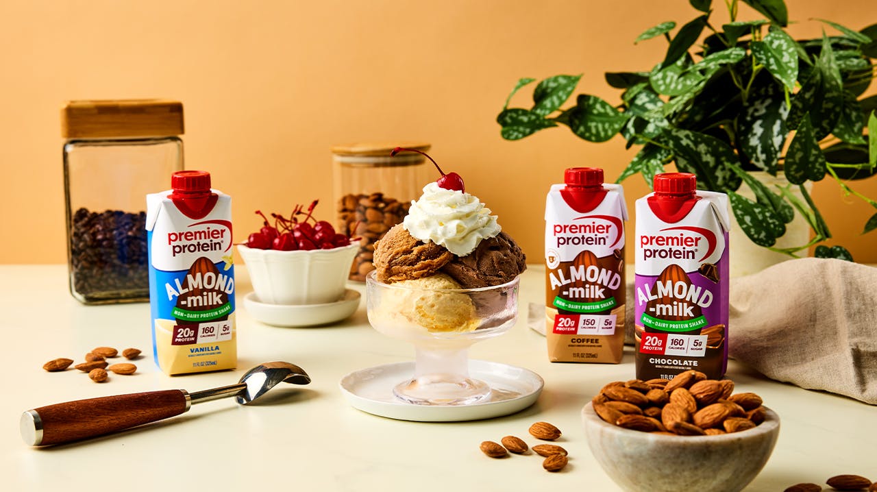 Recipe image for Almondmilk Non-Dairy Protein Ice Cream.