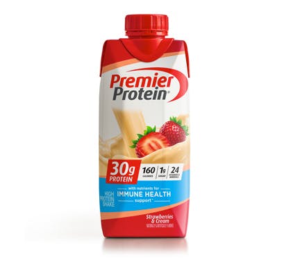N Premier Protein Product Thumbnail Strawberry Shake 11oz