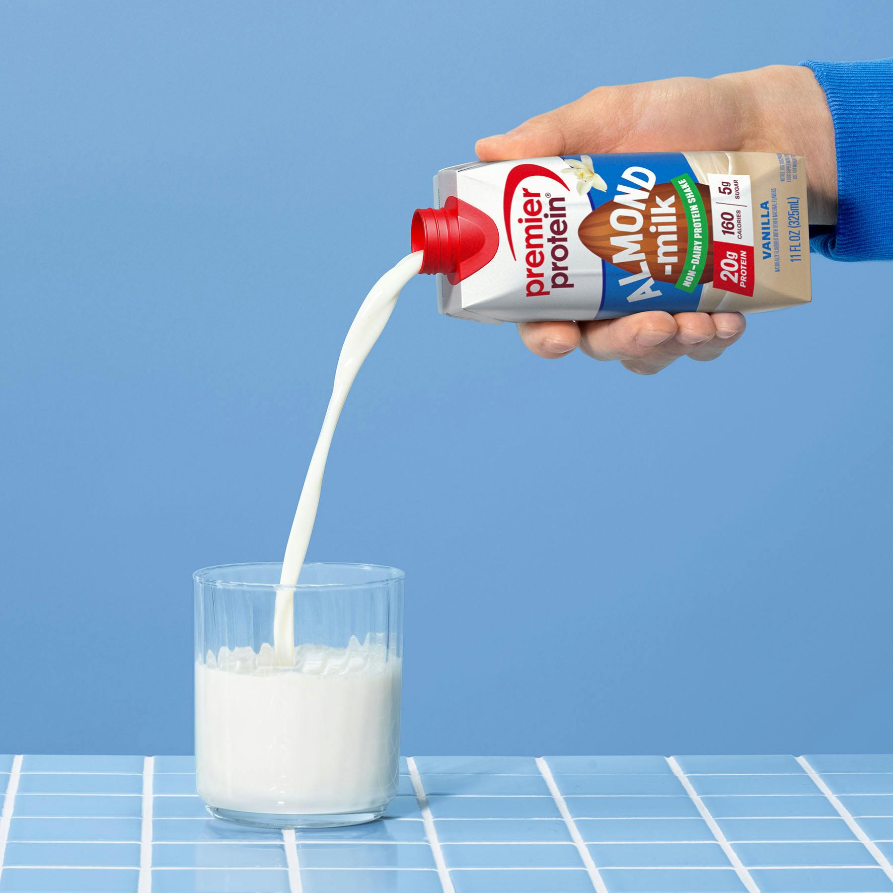 Pp almondmilk vanilla pdp masthead slide b 2x Protein Shake