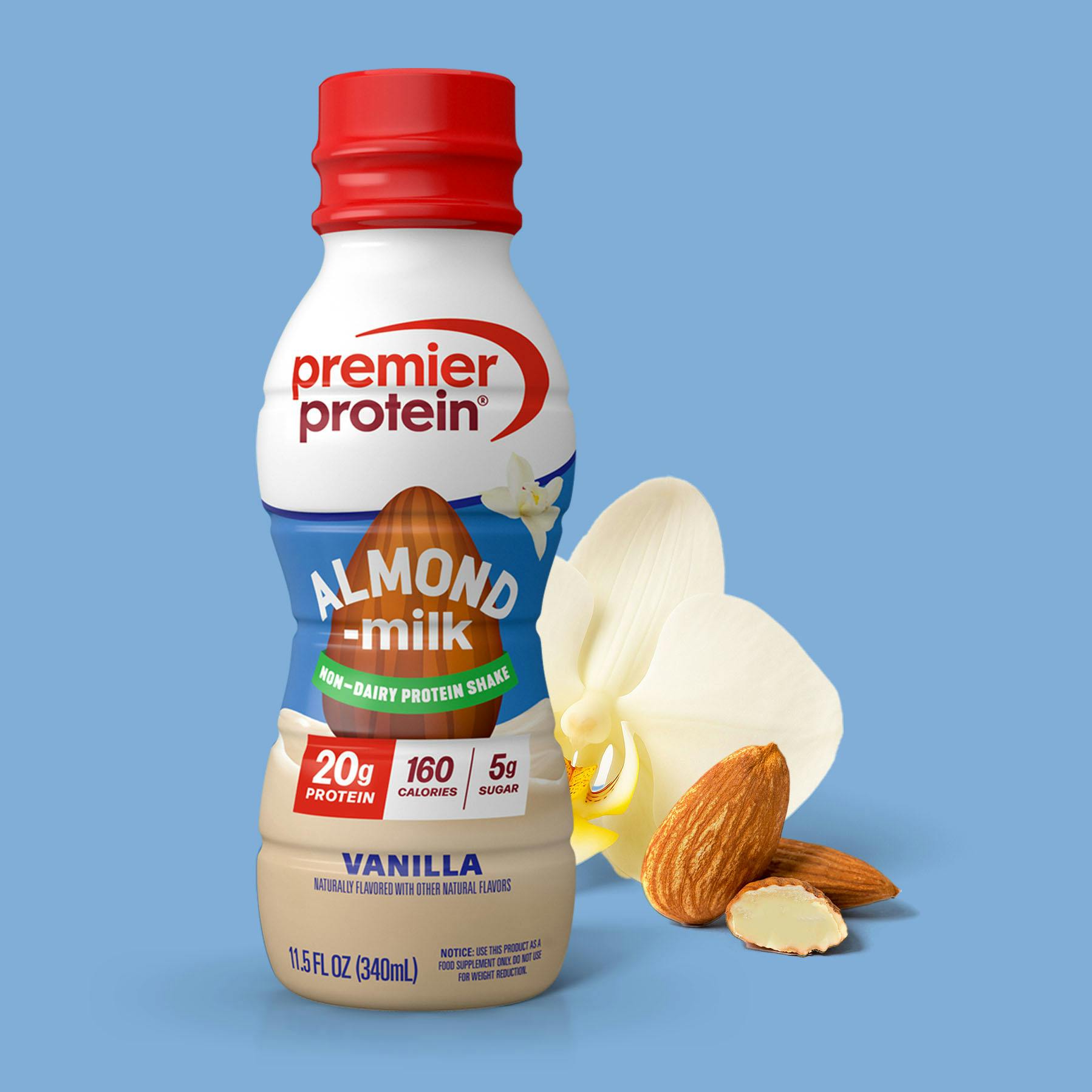 Pp almondmilk vanilla pdp masthead slide c 2x Protein Shake
