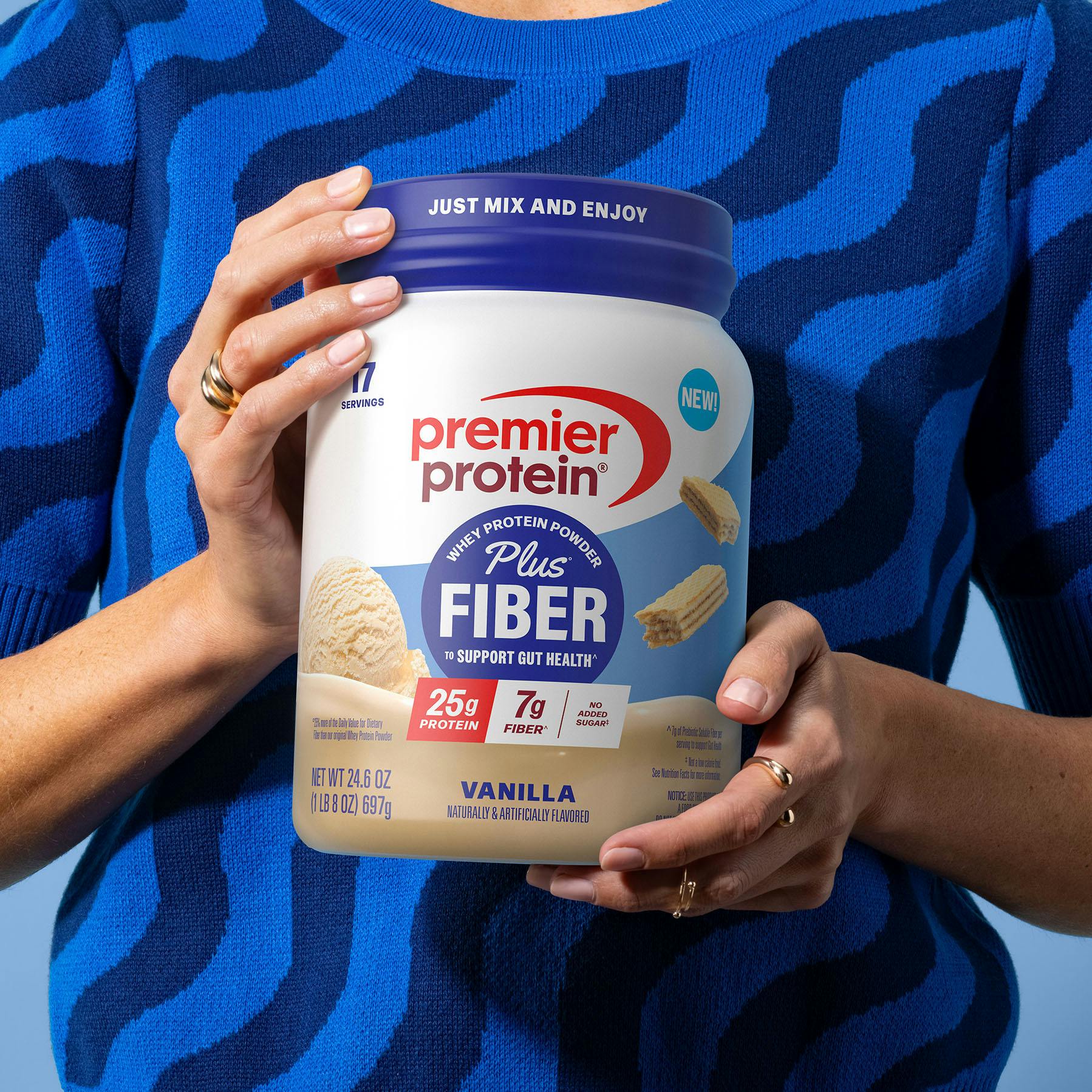 Pp powder fiber vanilla pdp masthead slide b 2x Protein Powder