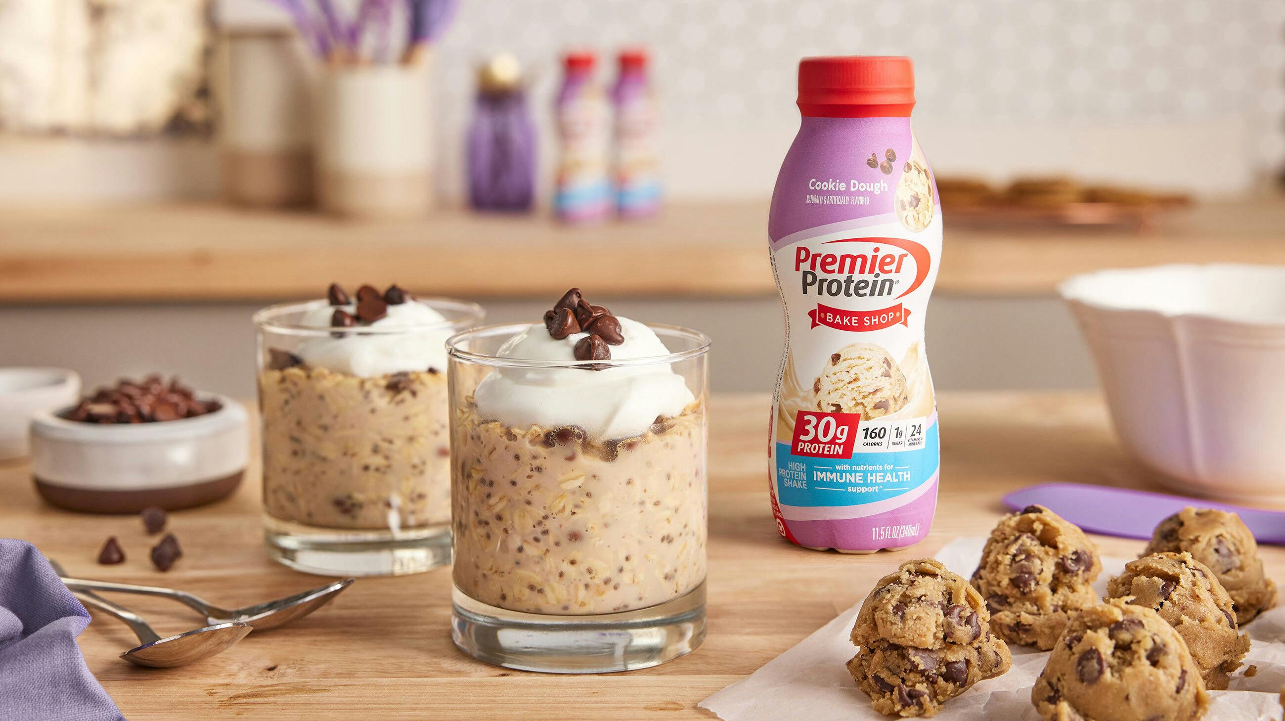 Recipe image for Cookie Dough Overnight Oats.