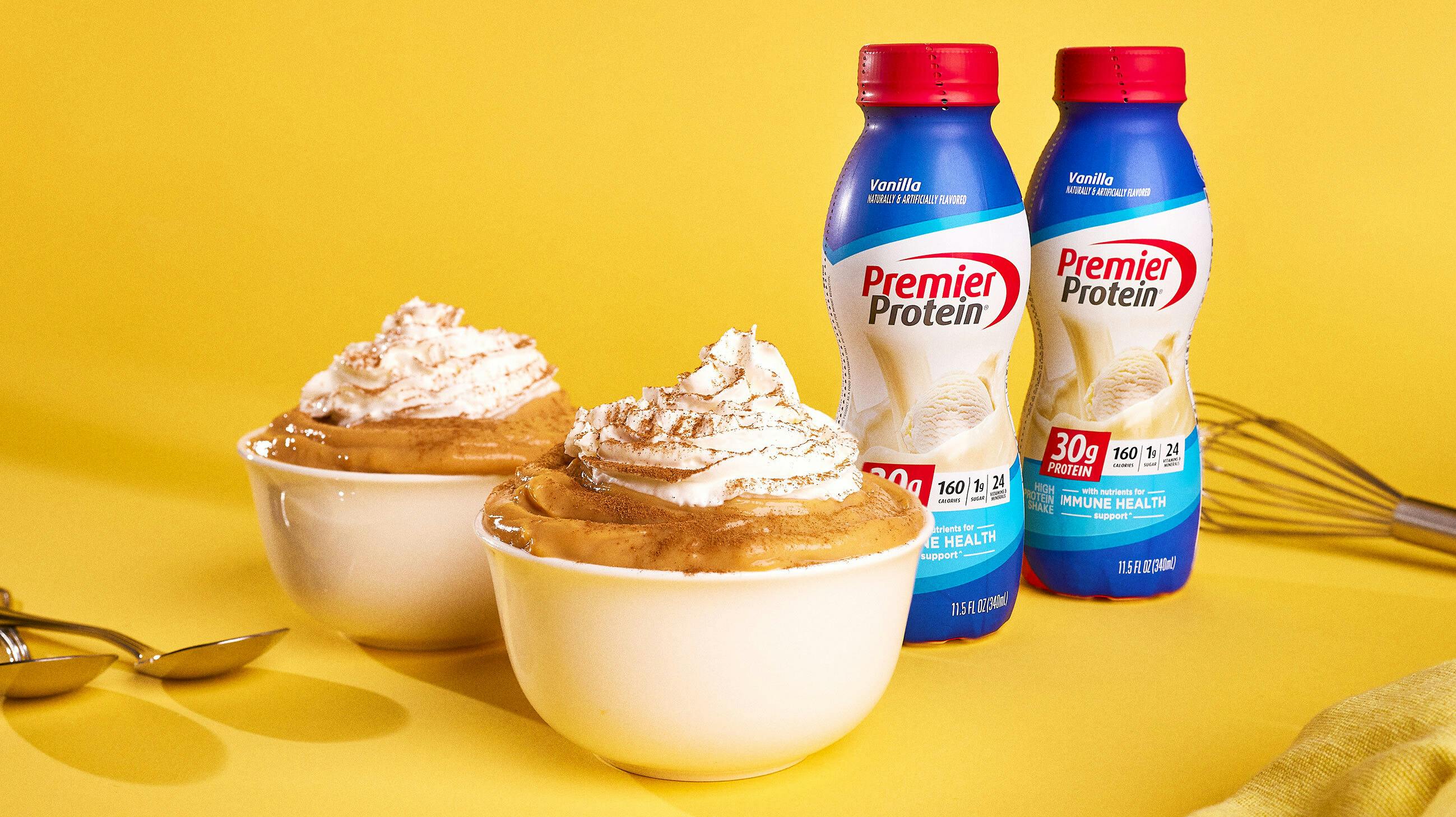 Recipe image for Easy Butterscotch Protein Pudding.