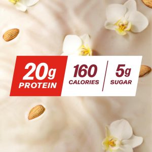 Premier Protein Almondmilk Plant Based Protein Shake. 20g Protein. 5g Sugar. 11.5 Fl oz. Vanilla. 12 Count