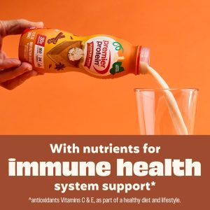 Premier Protein Shake. Limited Edition Pumpkin Spice. 30g Protein 1g Sugar 24 Vitamins Minerals Nutrients to Support Immune Health. 11.5 Fl Oz (Pack of 12)