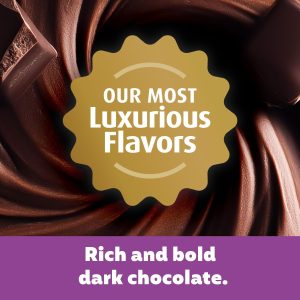 Premier Protein Indulgence Protein Shake. 30g Protein. 3g Sugar. Decadent Dark Chocolate. 11.5 fl oz. Pack of 12