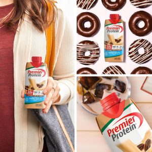 Premier Protein Protein Shake. Cafe Latte. 30g Protein. 1g Sugar. 11 fl oz Pack of 12