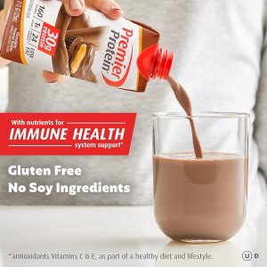 Premier Protein Shake. Chocolate Peanut Butter. 30g Protein. 11 Fl Oz. 4 Ct