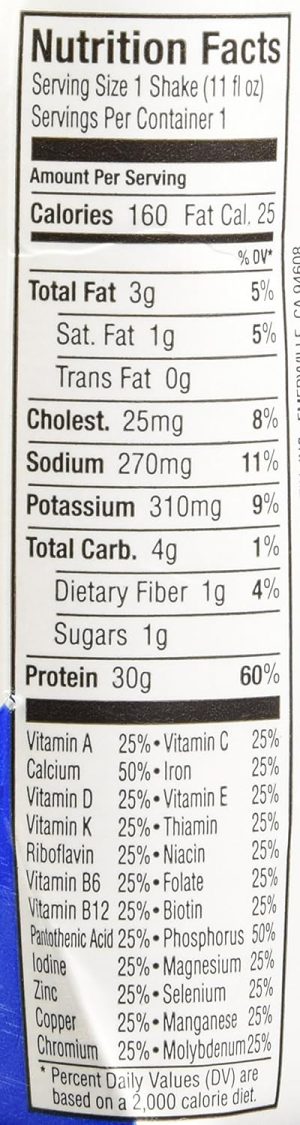Premier Protein Shake 30g 1g Sugar 24 Vitamins Minerals Nutrients to Support Immune Health. Vanilla. 44 Fl Oz. (Pack of 4)